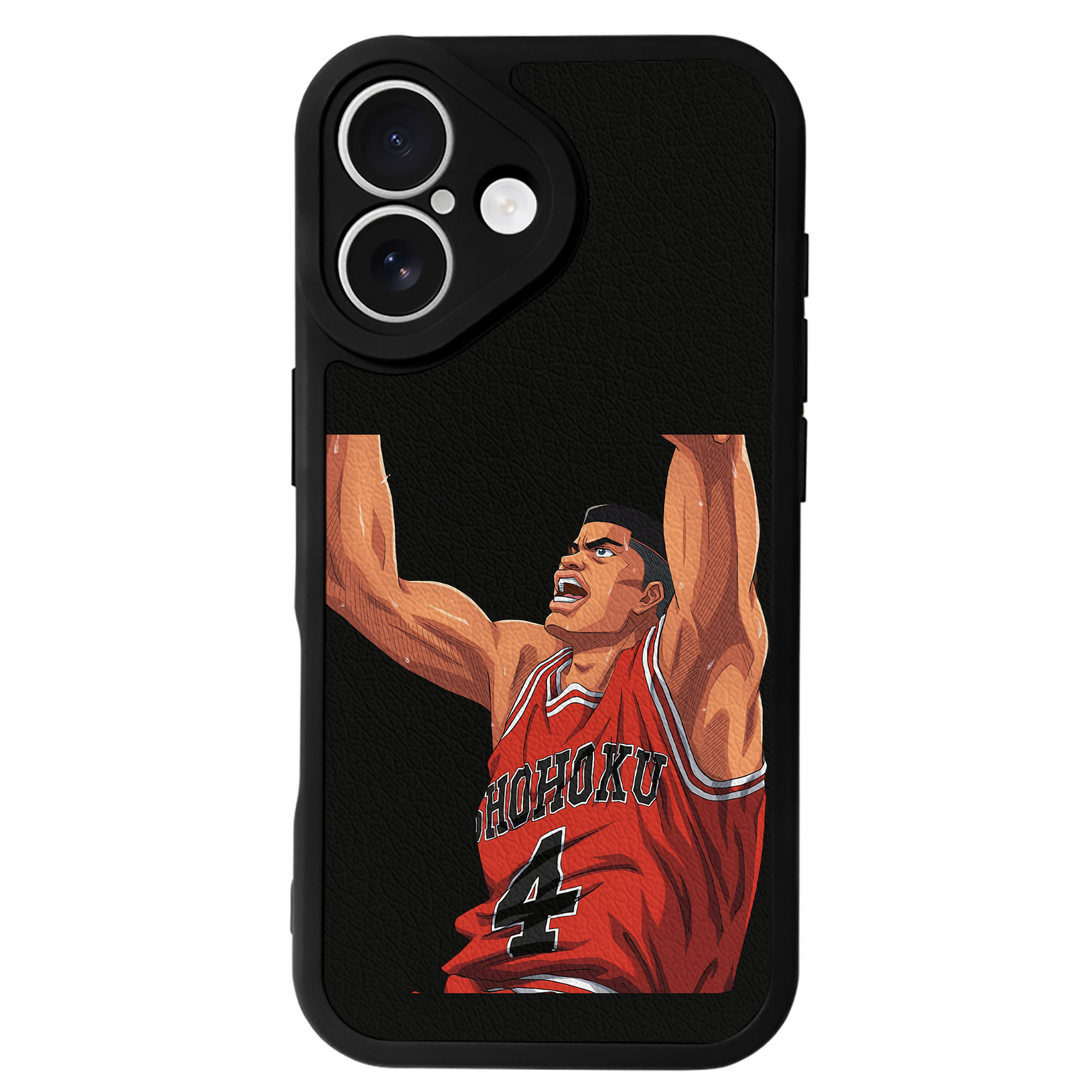 （画像用） SLAM DUNK／スラムダンク 【iPhone 16シリーズ対応】シリコンスマホケース（レザー調） 材質：シリコン